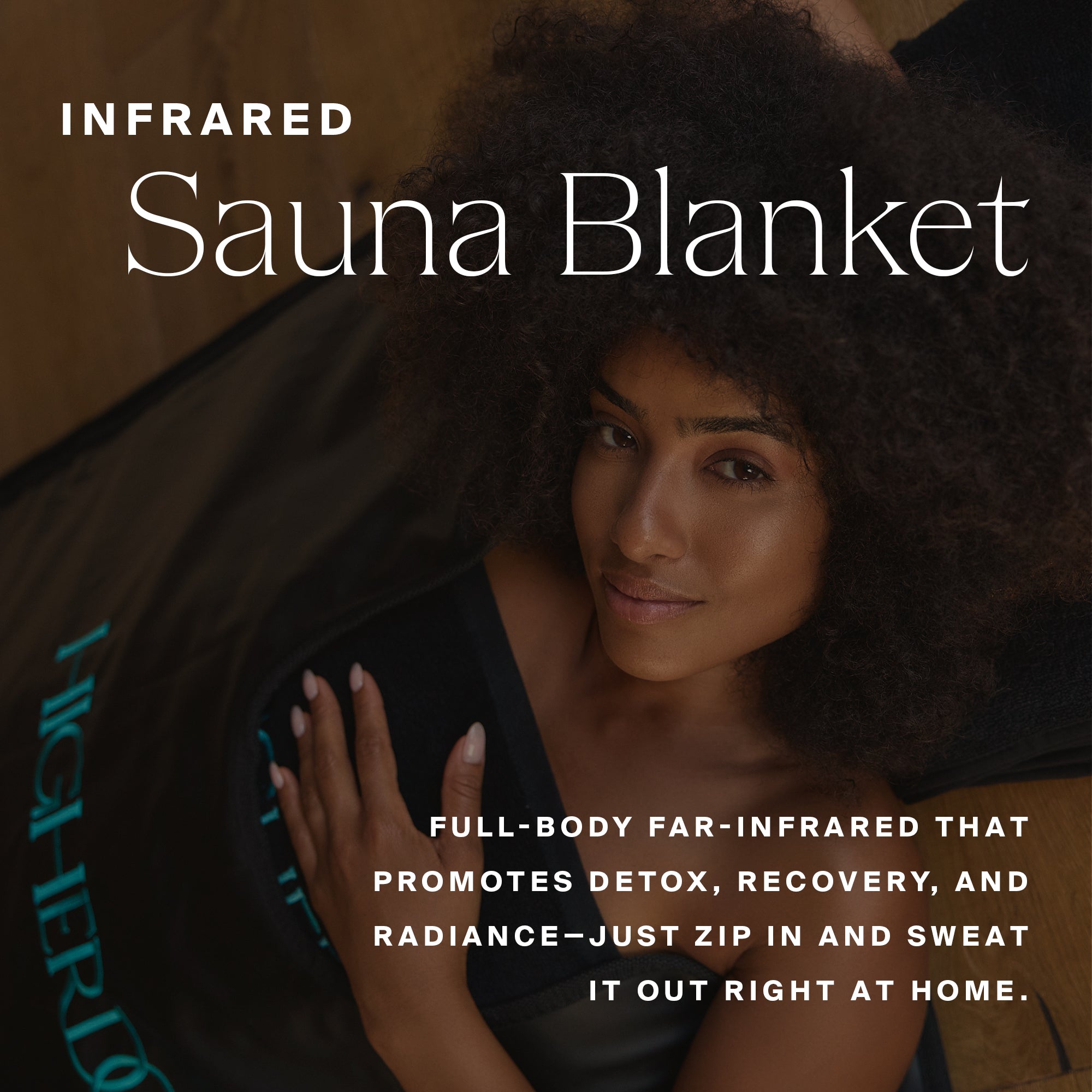 Generic Infrared Sauna Blanket Portable Heat Therapy Wrap for Home Detox and Muscle Recovery