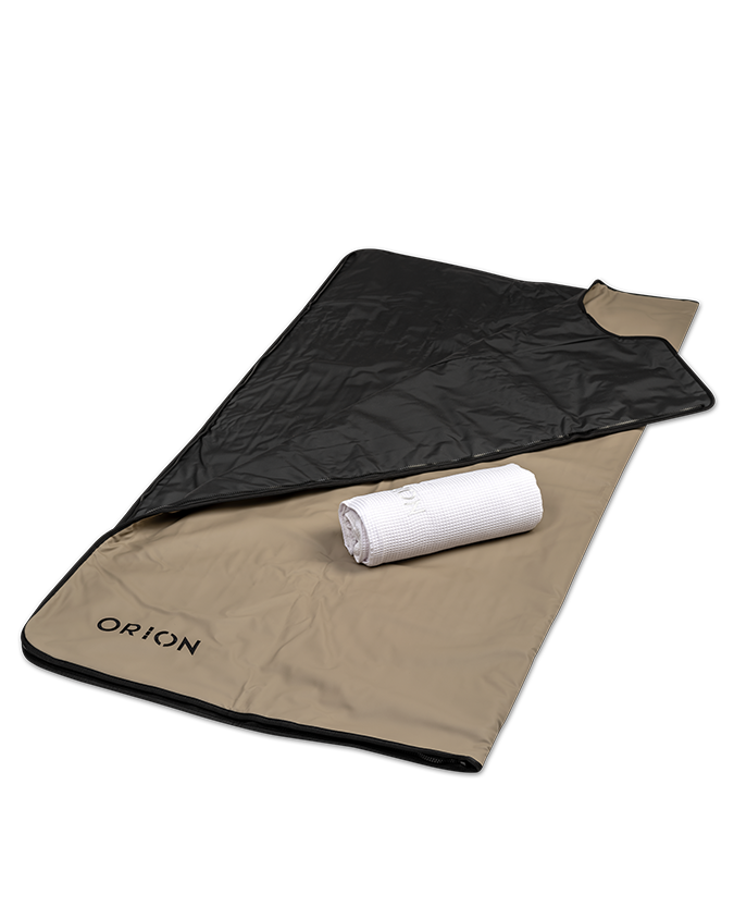 Embers Infrared Sauna Blanket Portable Thermal Wrap for Home Detox and Muscle Recovery