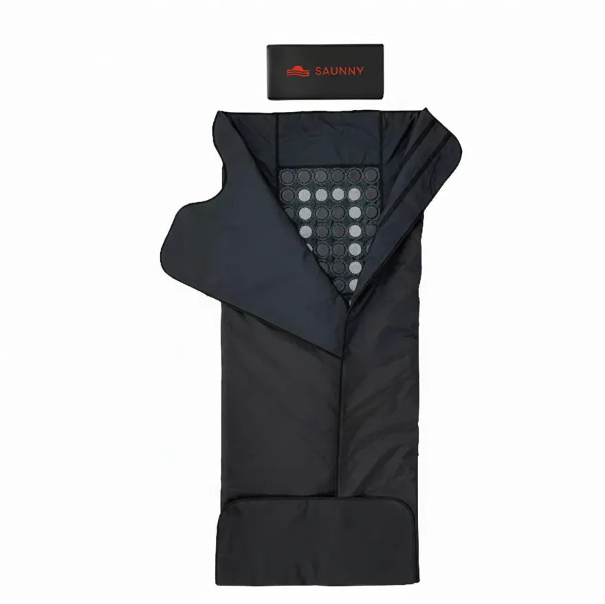 Generic Far Infrared Sauna Blanket Portable Thermal Detox Wrap for Home Spa Therapy