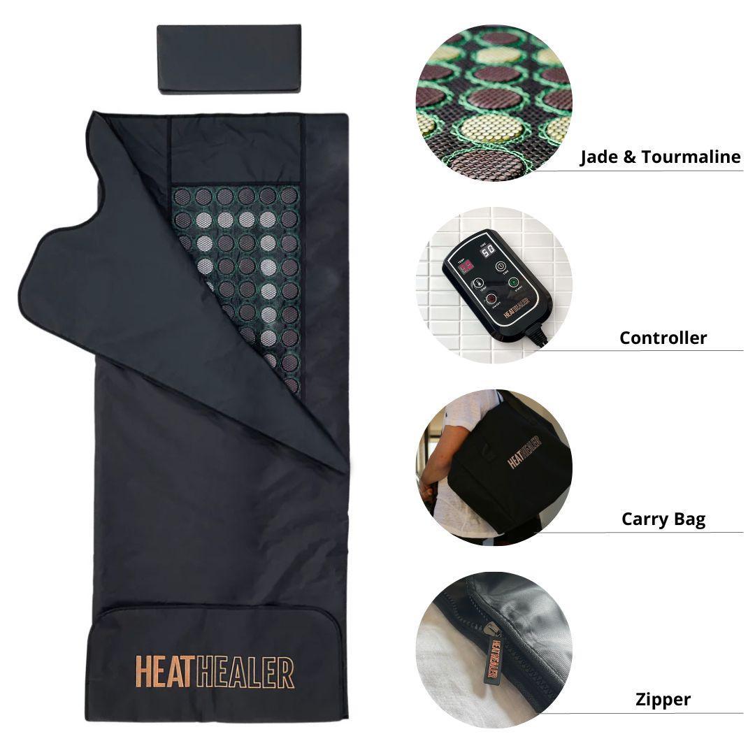 Generic Infrared Sauna Blanket Portable Heat Therapy Wrap for Home Detox and Muscle Recovery